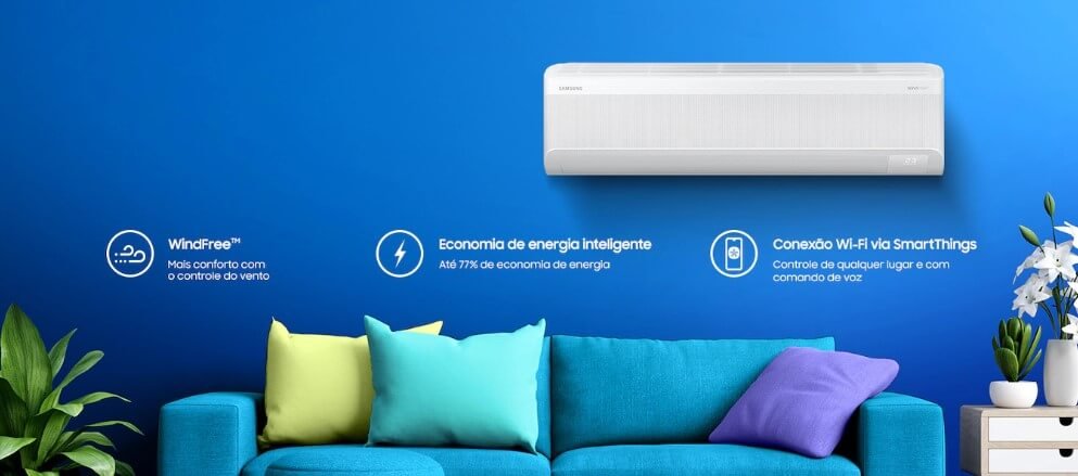 Ar condicionado WindFree Samsung Bivolt